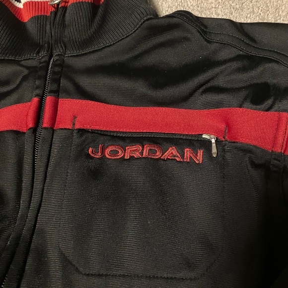 Jordan Black and Red Track Suit - Picture 3 of 10